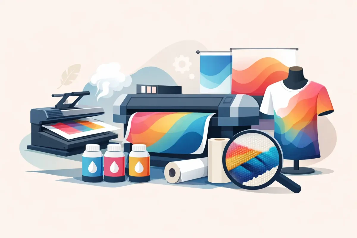 Dye Sublimation Fabric Printing Explained