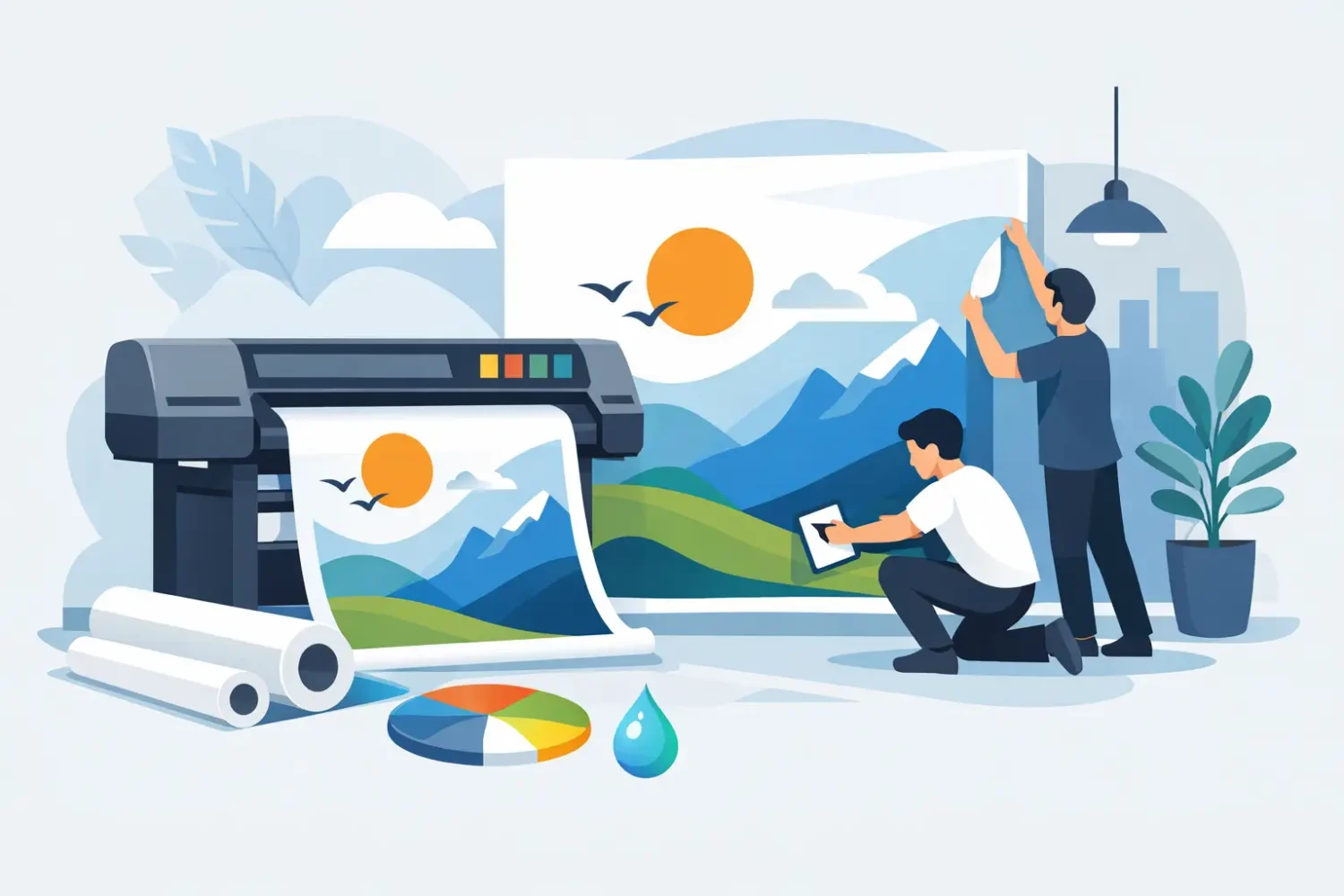 Latex Printing for Wall Graphics Explained