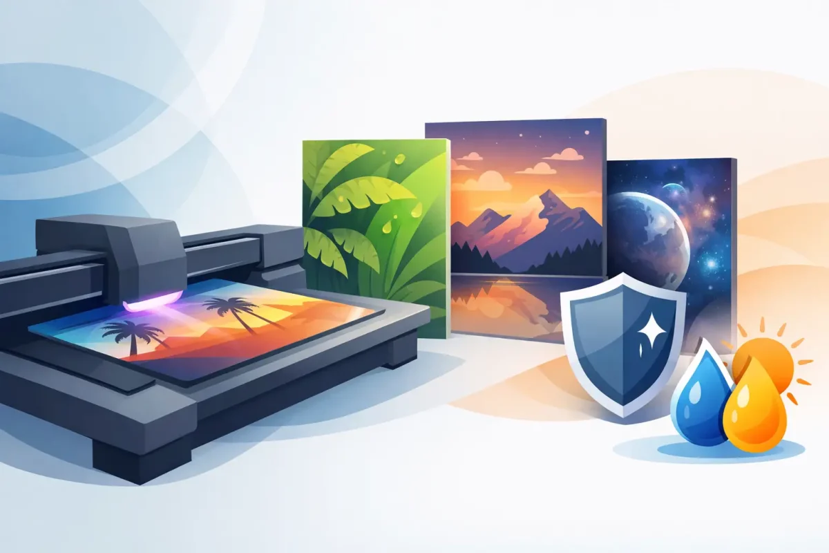 UV Printing for Display Boards That Last