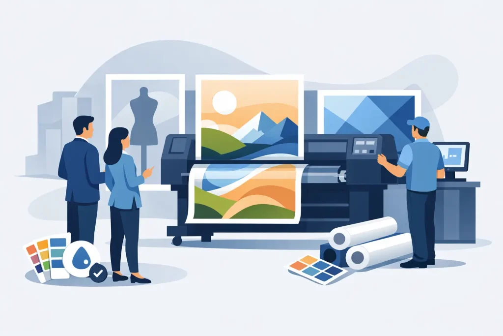 Commercial Display Printing Guide for Buyers
