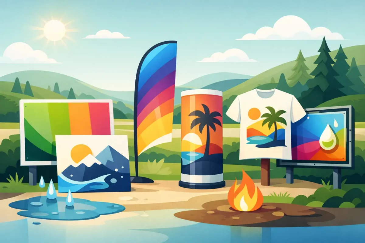 What Printing Method Lasts Outdoors Best?
