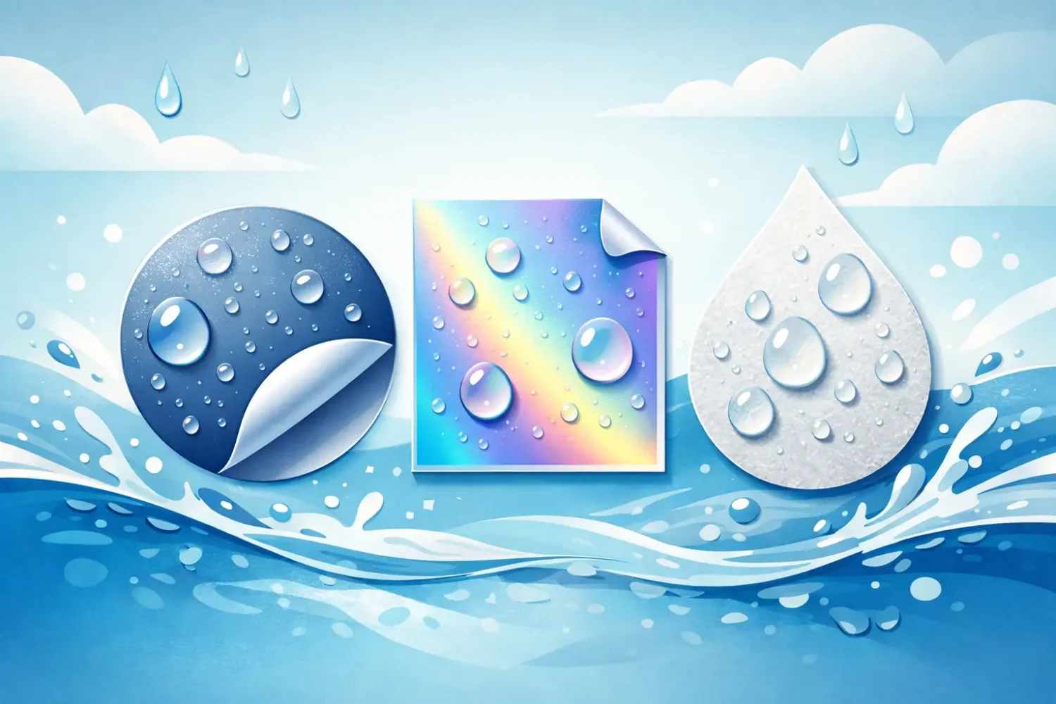 Which Sticker Material Is Waterproof?
