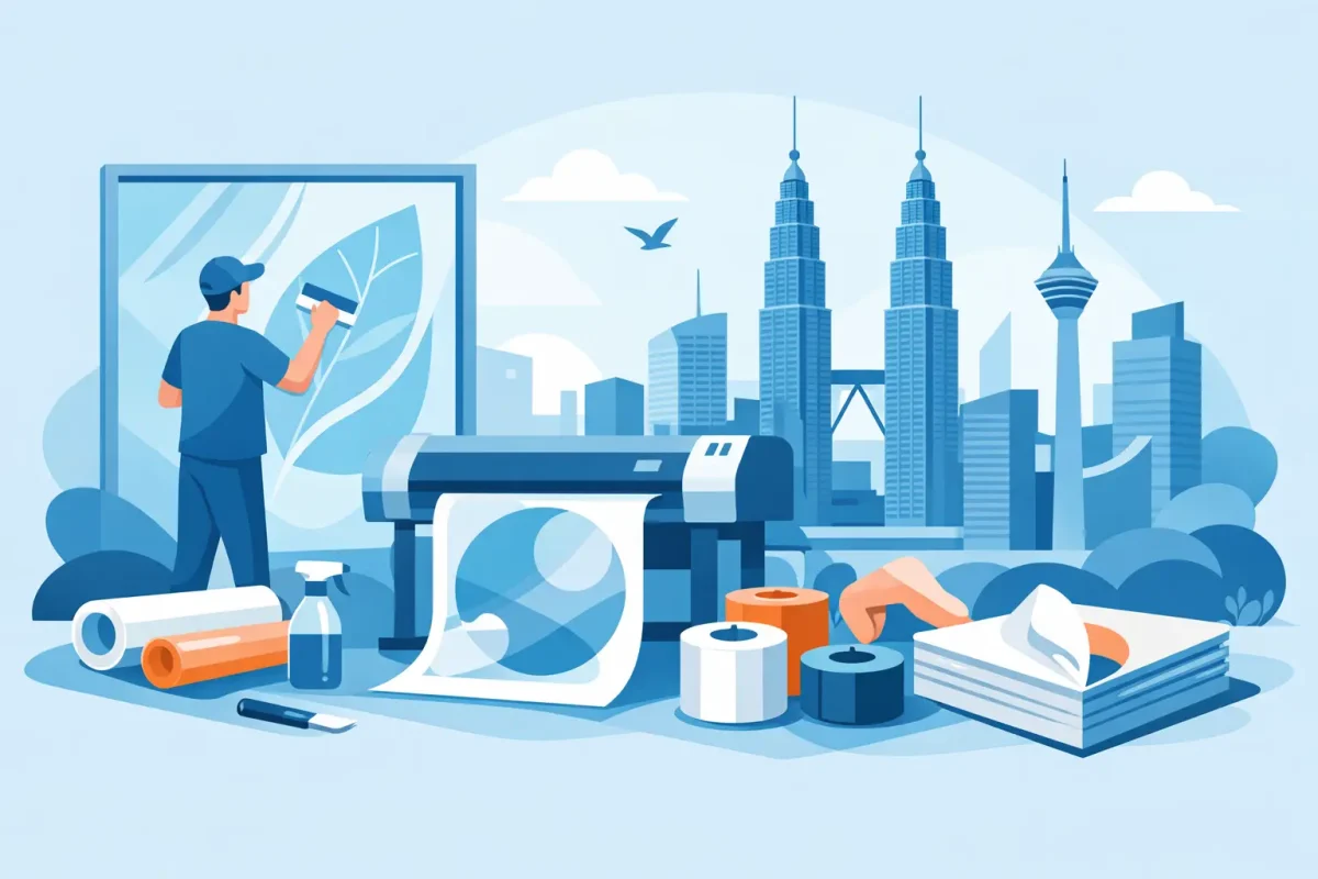 Window Sticker Printing Kuala Lumpur Options