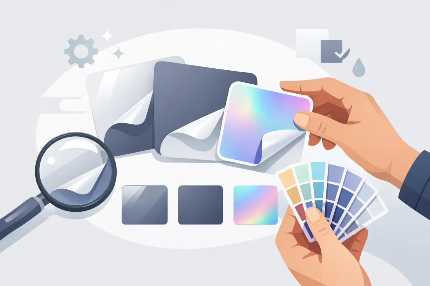 How to Choose Sticker Finishes