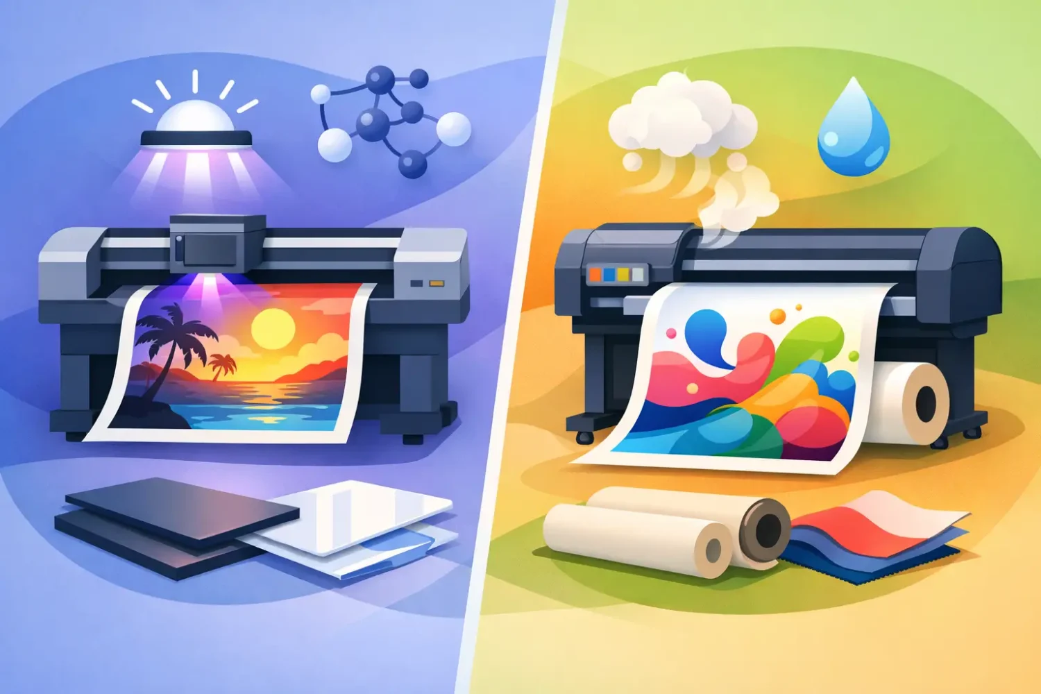 UV Printing vs Latex Printing