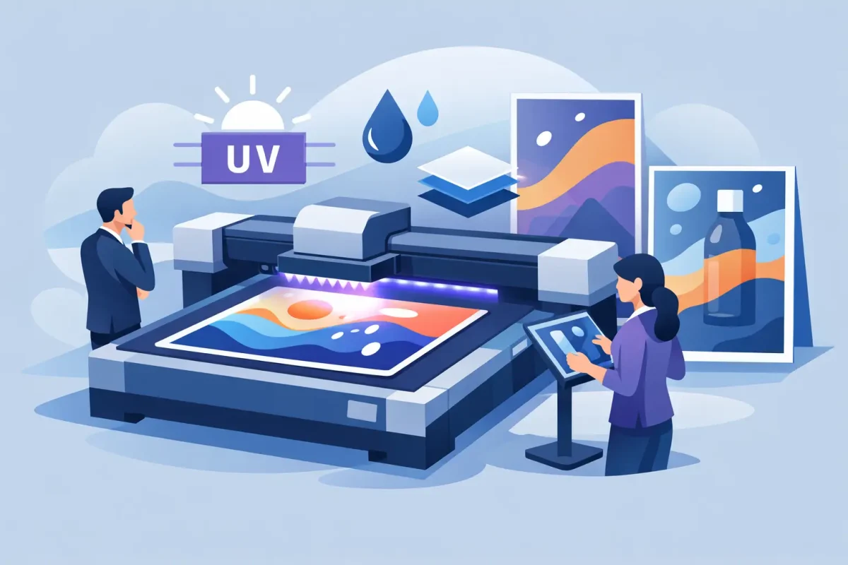 When to Use UV Printing for Business Graphics